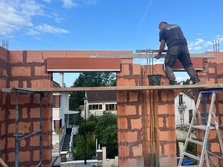 Vue chantiers BTP Île-de-France : reprises structurelles et sous-œuvre